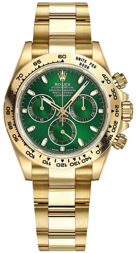 rolex daytona oro quadrante verde prezzo|Rolex Daytona: Come Comprarlo e quale modello .